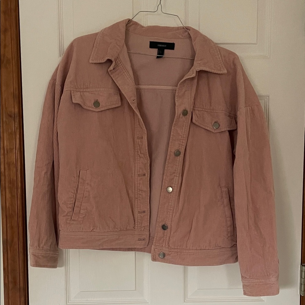 Forever 21 Pink Jean Jacket